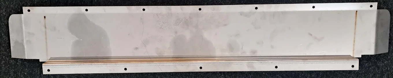IN114SS IC Side Door Threshold / Heater Hose Cover. Should fit 2004 - 2025 - International/Amtran replacement part #IN114SS