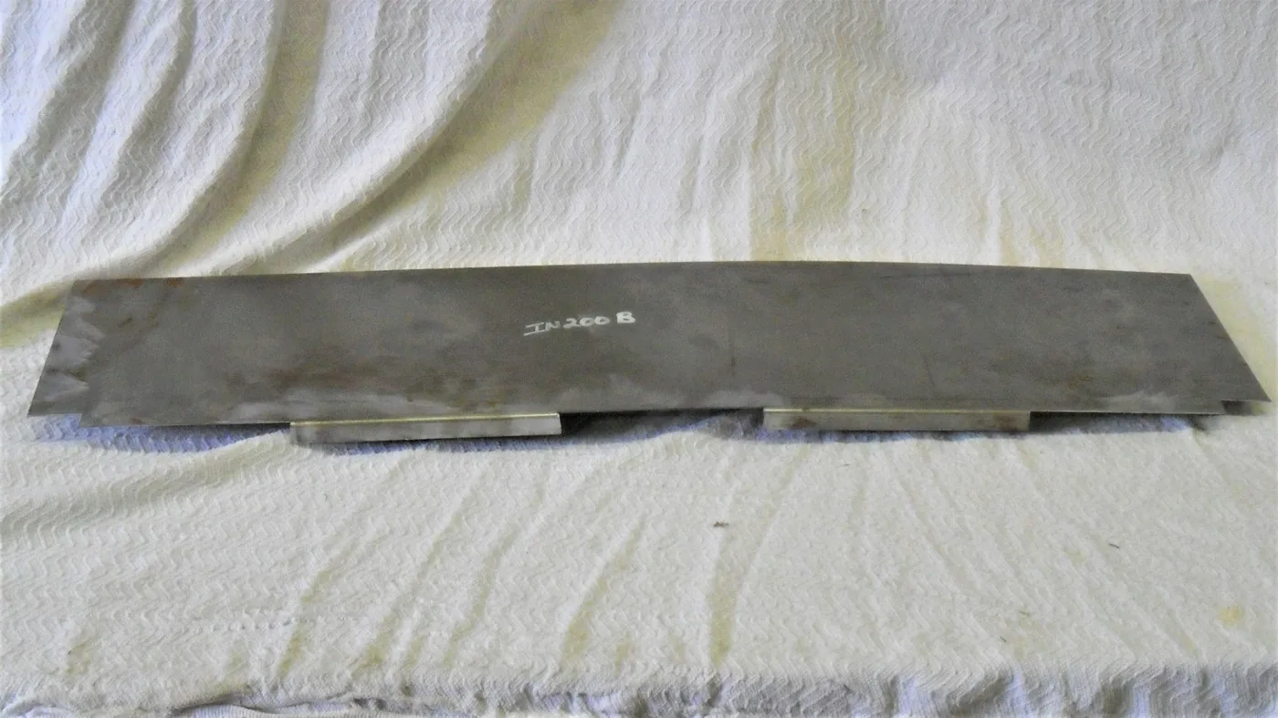IN200B Step Repair. Bottom Plate. - International/Amtran replacement part #IN200B