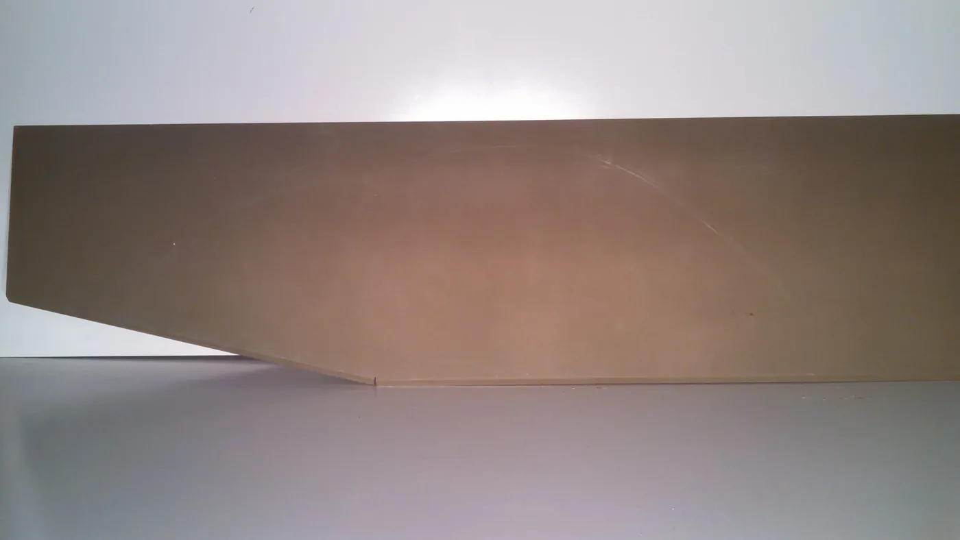 IN208L Left rear side panel. - International/Amtran replacement part #IN208L
