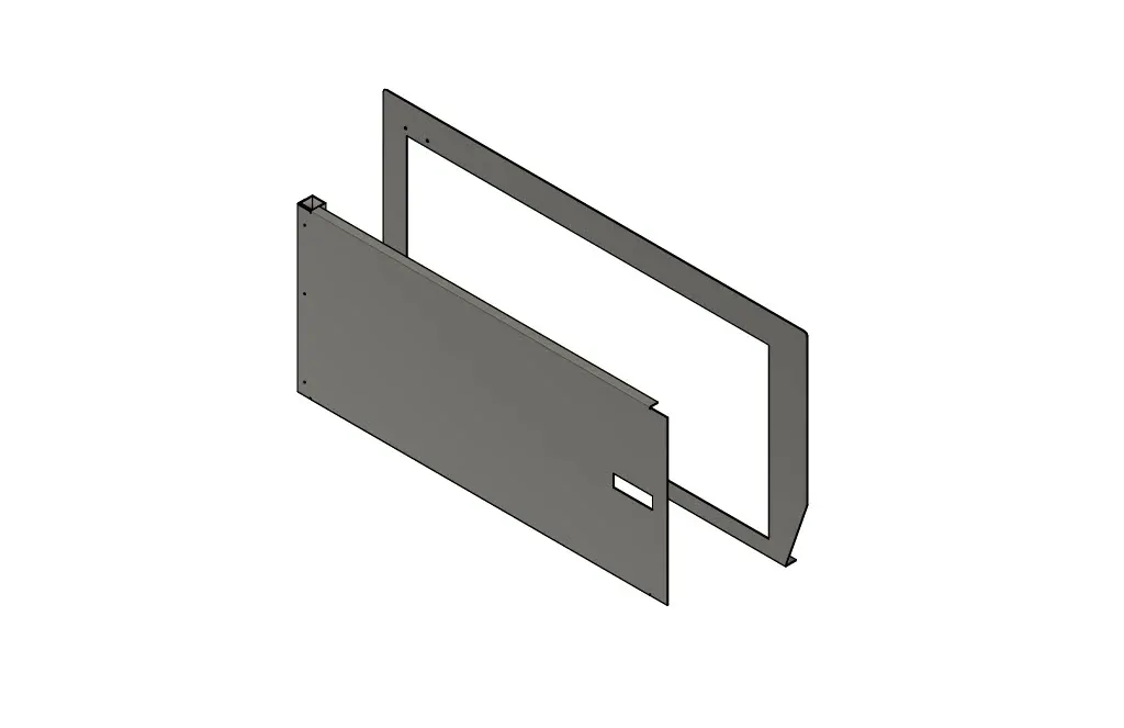 IN216B Battery Box Door and Frame Hinge 2013+ - International/Amtran replacement part #IN216B