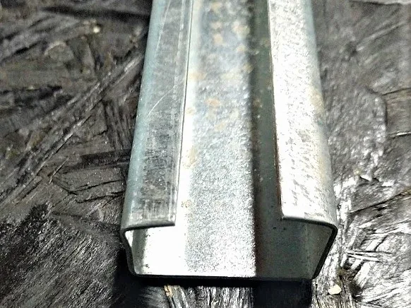INAT108 IC/Amtran Entrance Door steel channel. - International/Amtran replacement part #INAT108