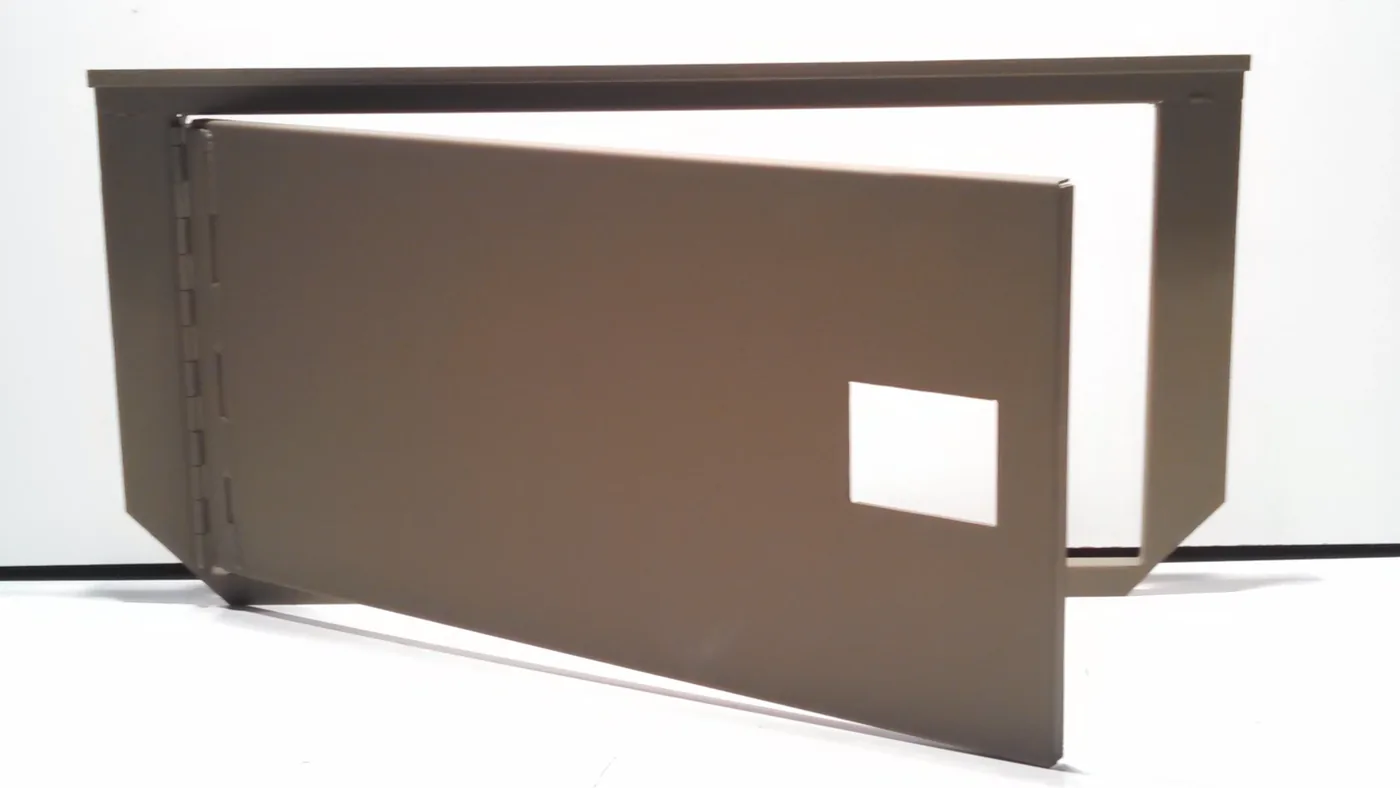 INAT218B Battery Box Door and Frame - International/Amtran replacement part #INAT218B