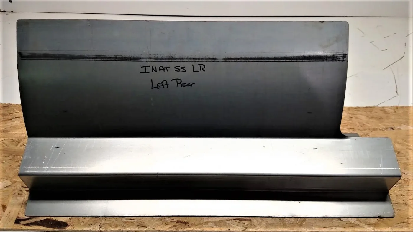 INAT55LR Left Rear Wheel Well repair - International/Amtran replacement part #INAT55LR