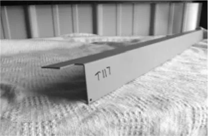 T117 Rear Emergency door threshold cap. - Thomas replacement part #T117