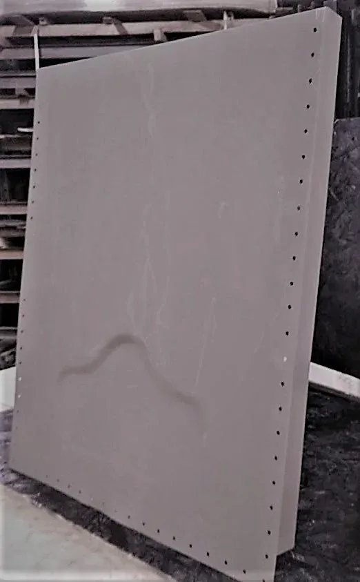 TLH97 Left Exterior Lower Rear Tag. - Thomas replacement part #TLH97
