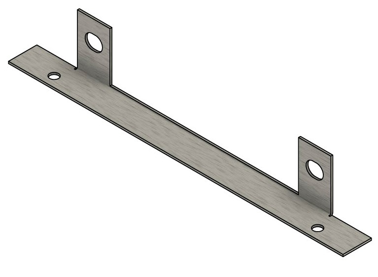 BB112SS  Vision hood grille bracket.